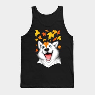 Autumn husky Tank Top